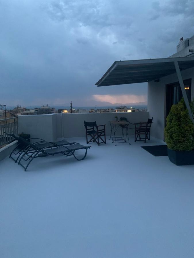 Stylish Seaview Rooftop Thessaloniki Exterior foto
