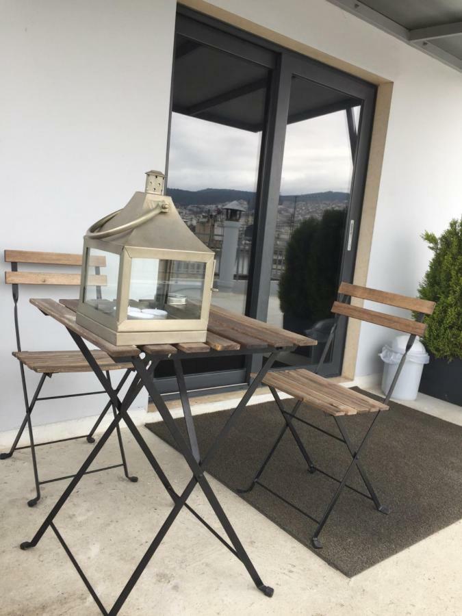 Stylish Seaview Rooftop Thessaloniki Exterior foto