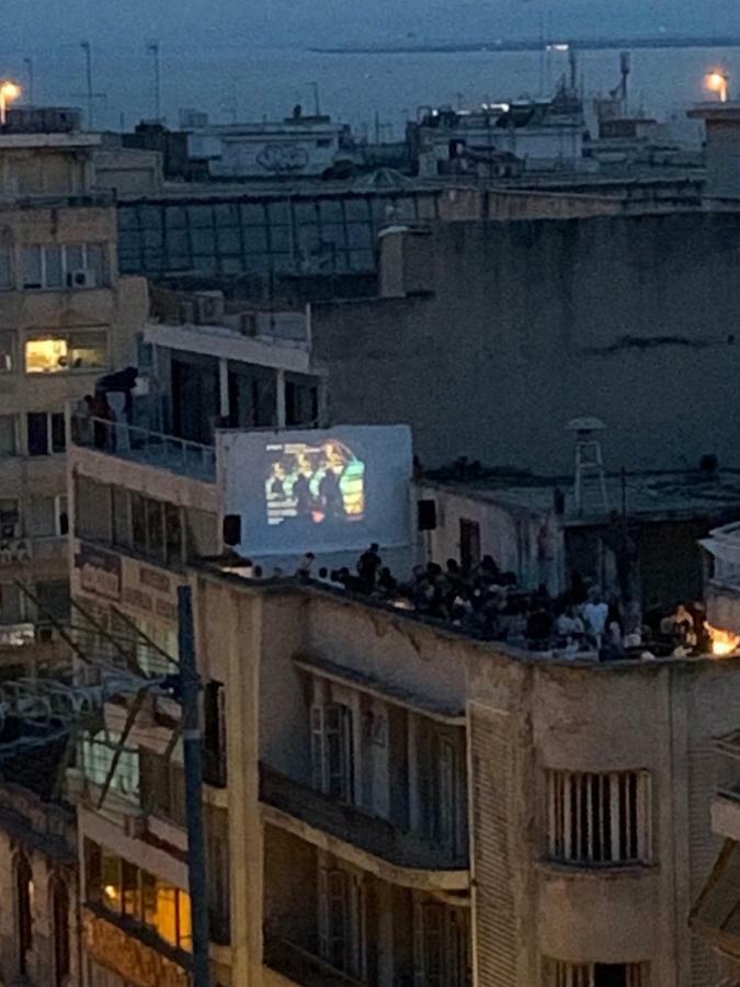 Stylish Seaview Rooftop Thessaloniki Exterior foto
